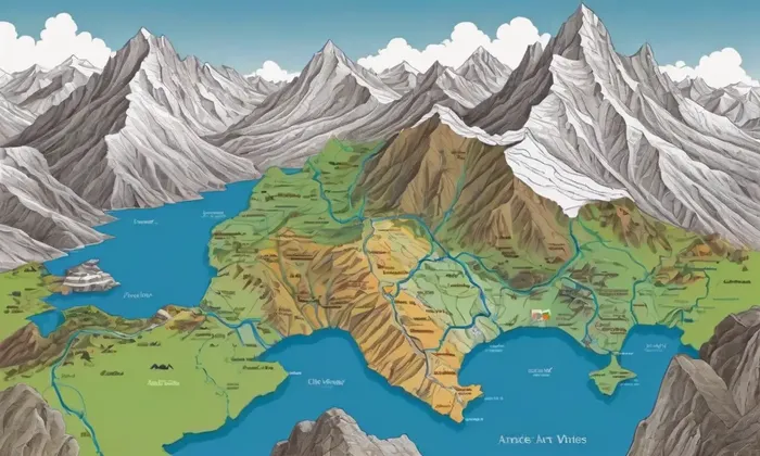 La Cordillera de los Andes, con sus tesoros naturales.  ️ ️